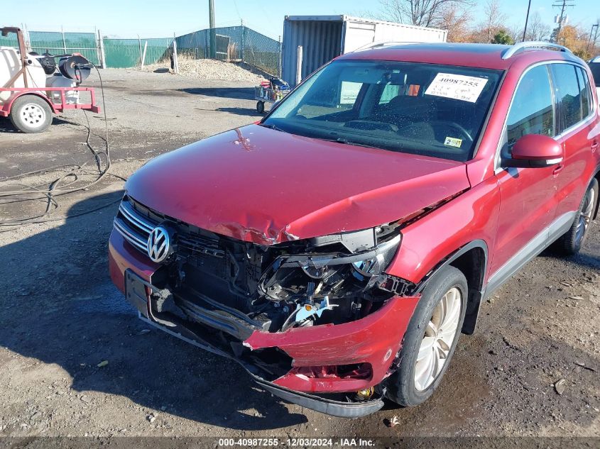 2014 VOLKSWAGEN TIGUAN SEL - WVGBV3AX3EW092860