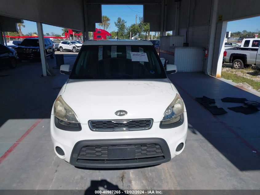 2012 Kia Soul VIN: KNDJT2A53C7448570 Lot: 40987265