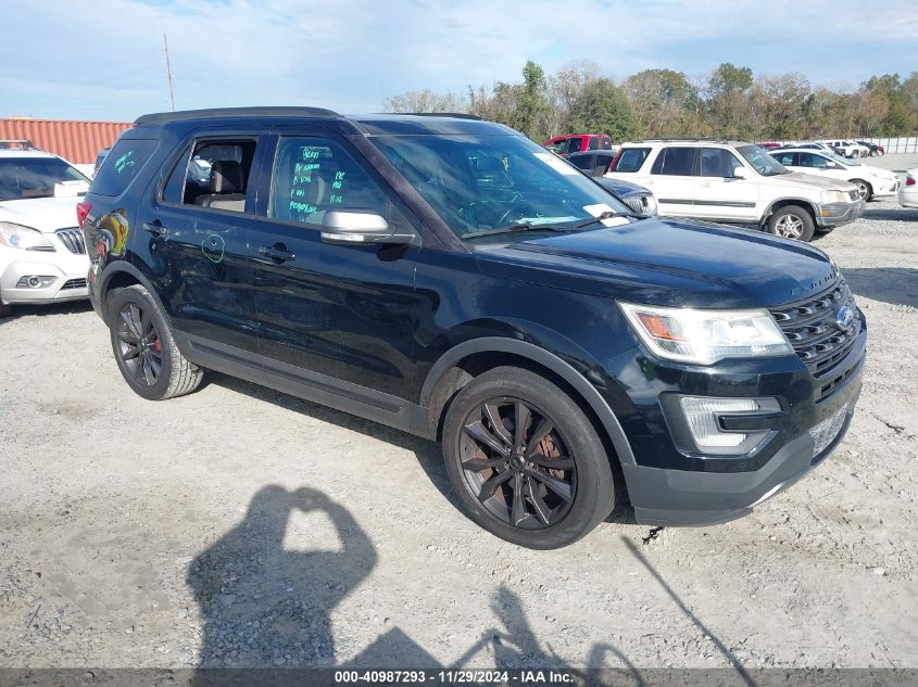 VIN 1FM5K8D80HGA52662 2017 FORD EXPLORER no.1