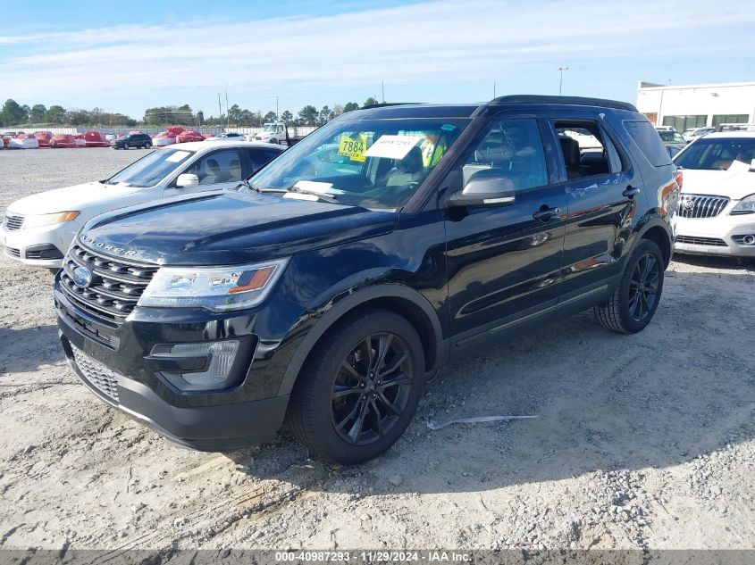 VIN 1FM5K8D80HGA52662 2017 FORD EXPLORER no.2