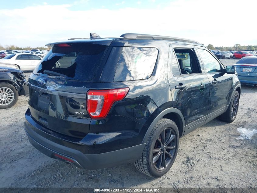 VIN 1FM5K8D80HGA52662 2017 FORD EXPLORER no.6