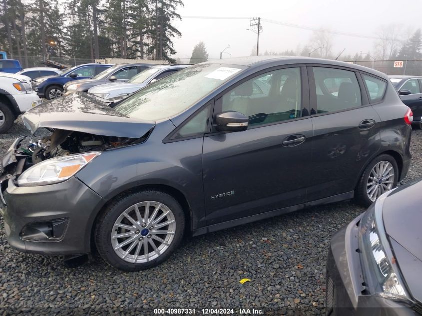 2017 Ford C-Max Hybrid Se VIN: 1FADP5AU5HL119139 Lot: 40987331