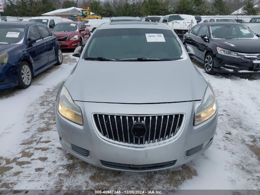 2011 Buick Regal Cxl Russelsheim VIN: W04GS5EC9B1037855 Lot: 40987348