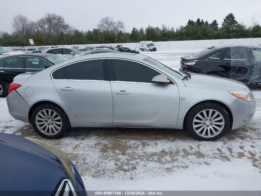 2011 Buick Regal Cxl Russelsheim VIN: W04GS5EC9B1037855 Lot: 40987348