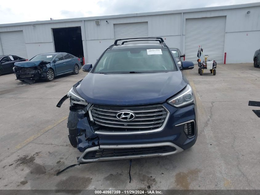 VIN KM8SR4HF7HU237616 2017 Hyundai Santa Fe, Limite... no.12