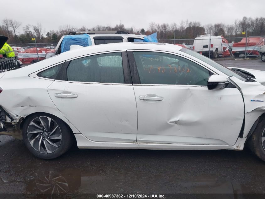 2021 Honda Insight Touring VIN: 19XZE4F96ME001429 Lot: 40987362