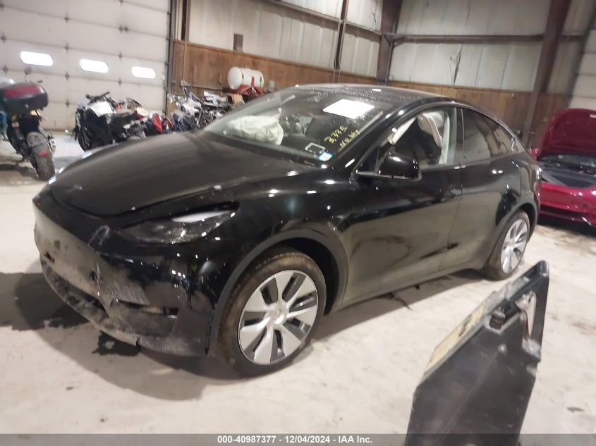 VIN 7SAYGDEEXPA187088 2023 Tesla Model Y, Awd/Long... no.2