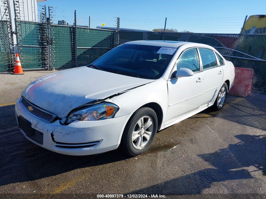 2014 CHEVROLET IMPALA LIMITED LT - 2G1WB5E36E1167245