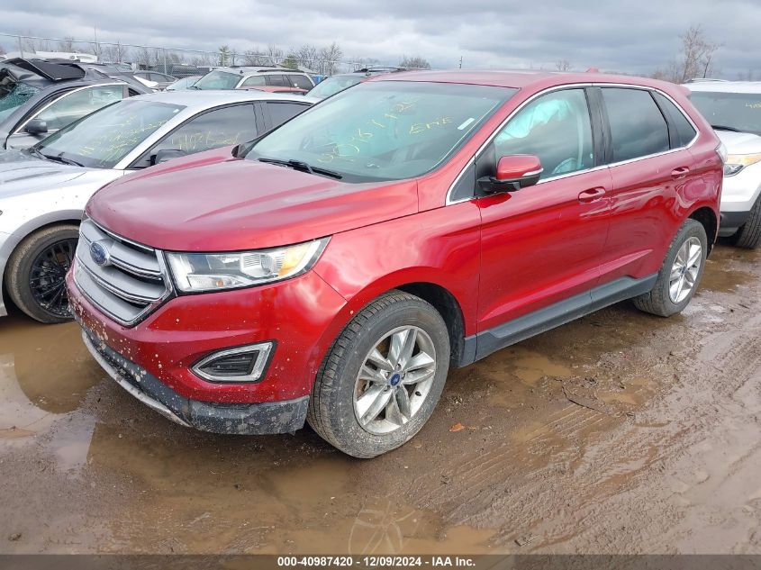 VIN 2FMTK4J97FBB76705 2015 Ford Edge, Sel no.2