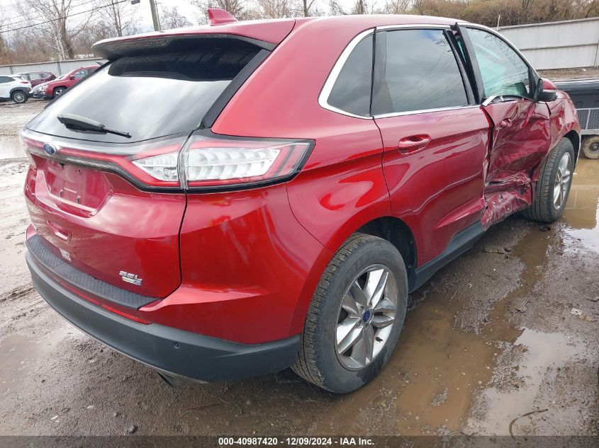 VIN 2FMTK4J97FBB76705 2015 Ford Edge, Sel no.4