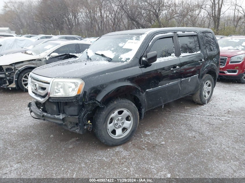 Vin: 5fnyf4h20ab020007, lot: 41477265, honda pilot lx 20102