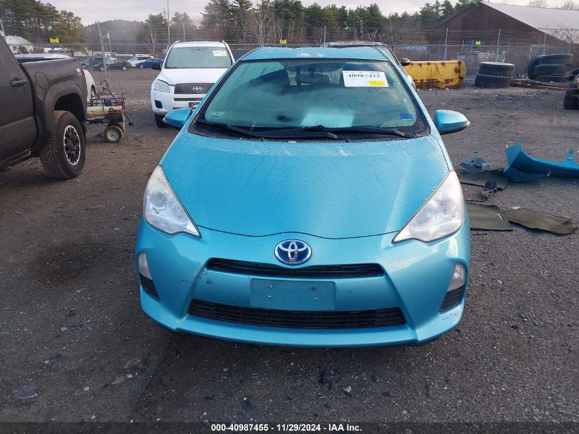 2013 Toyota Prius C Three VIN: JTDKDTB3XD1032301 Lot: 40987455