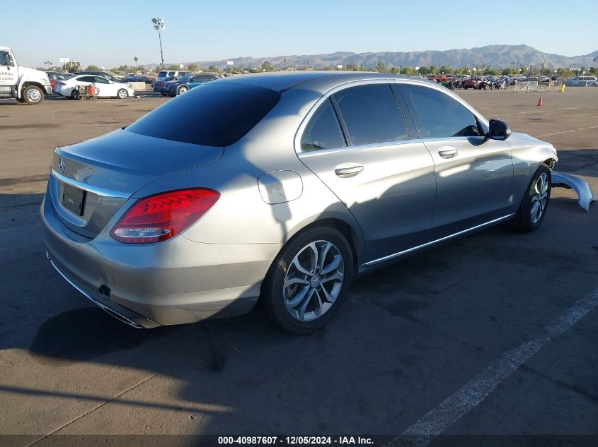 VIN 55SWF4JB5GU098307 2016 Mercedes-Benz C-Class, C... no.4