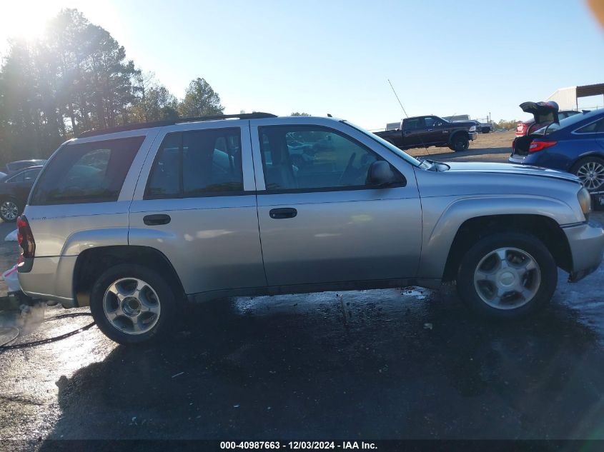 2007 Chevrolet Trailblazer Ls VIN: 1GNDS13S172190749 Lot: 40987663