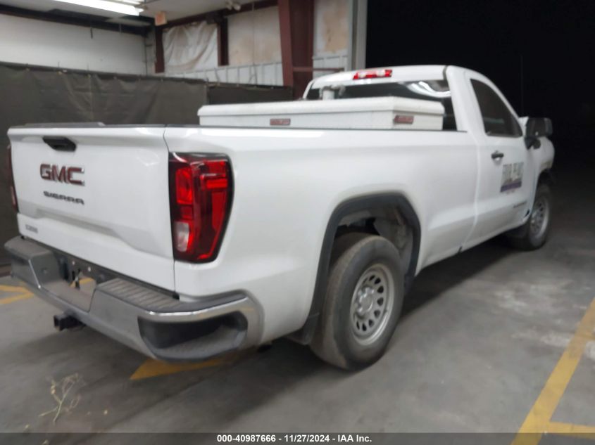 VIN 3GTNHAEK1PG333912 2023 GMC Sierra, 1500 2Wd  Lo... no.4