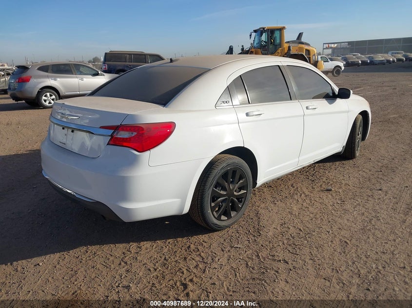 Vin: 1c3ccbab3en145337, lot: 41477570, chrysler 200 lx 20144