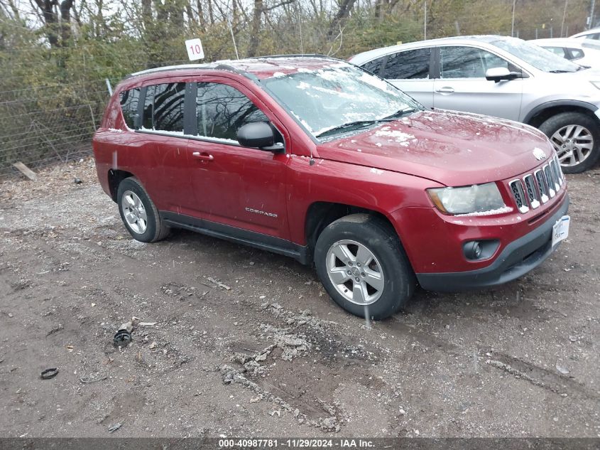 VIN 1C4NJCBA5ED749872 2014 Jeep Compass, Sport no.1