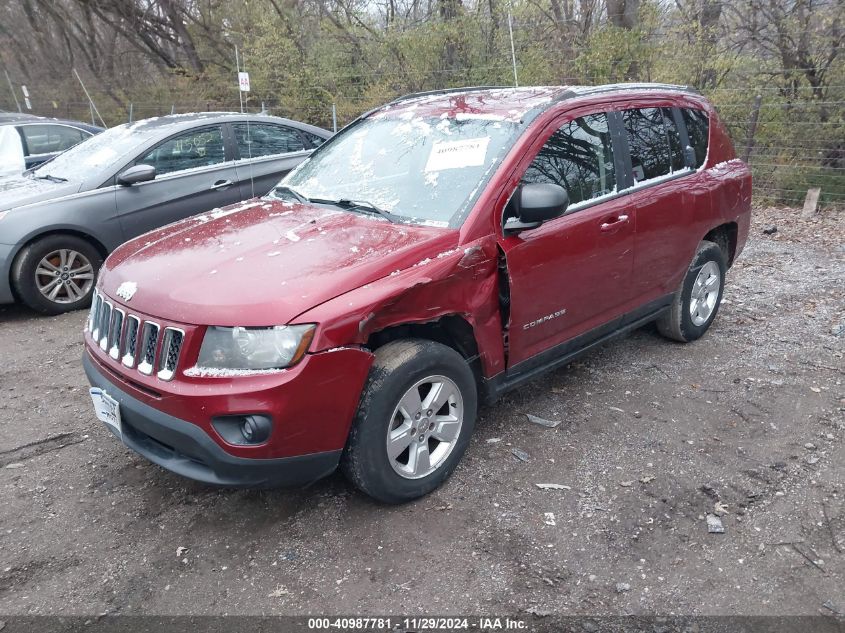 2014 JEEP COMPASS SPORT - 1C4NJCBA5ED749872