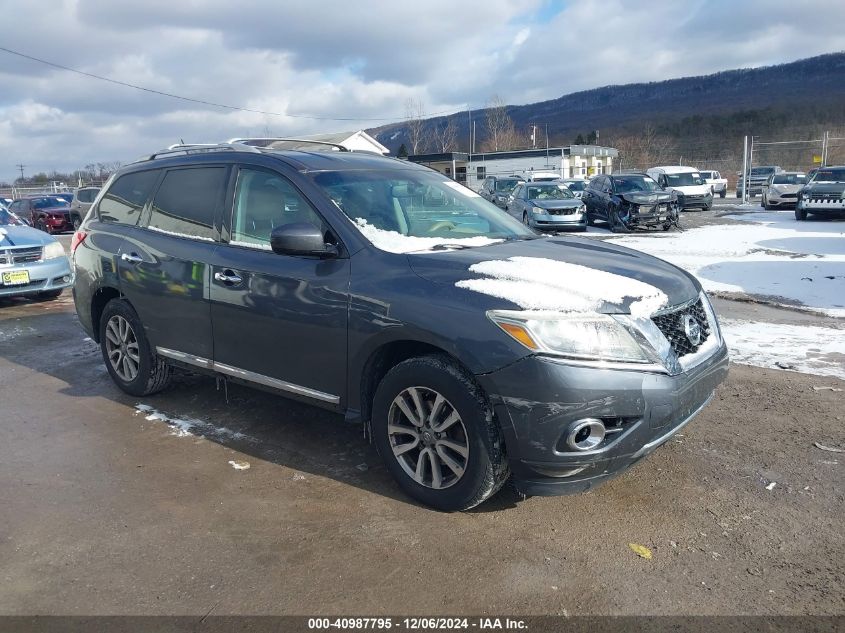 VIN 5N1AR2MM2DC608864 2013 Nissan Pathfinder, SL no.1