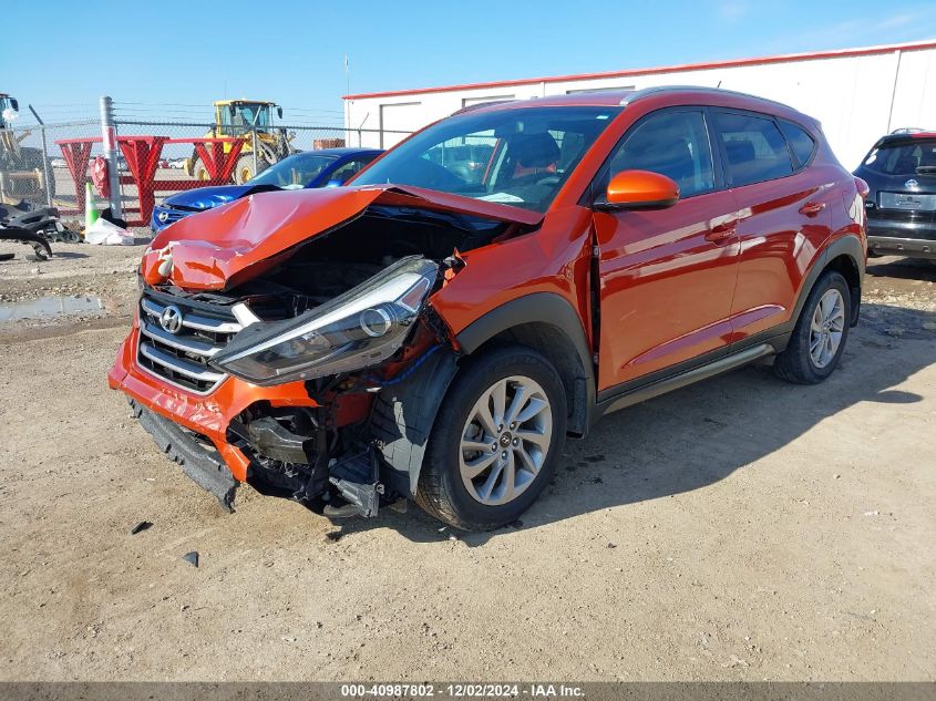 VIN KM8J3CA46GU062614 2016 Hyundai Tucson, SE no.2