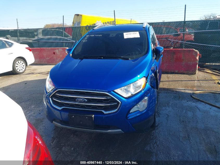 2020 Ford Ecosport Titanium VIN: MAJ3S2KE2LC371410 Lot: 40987445