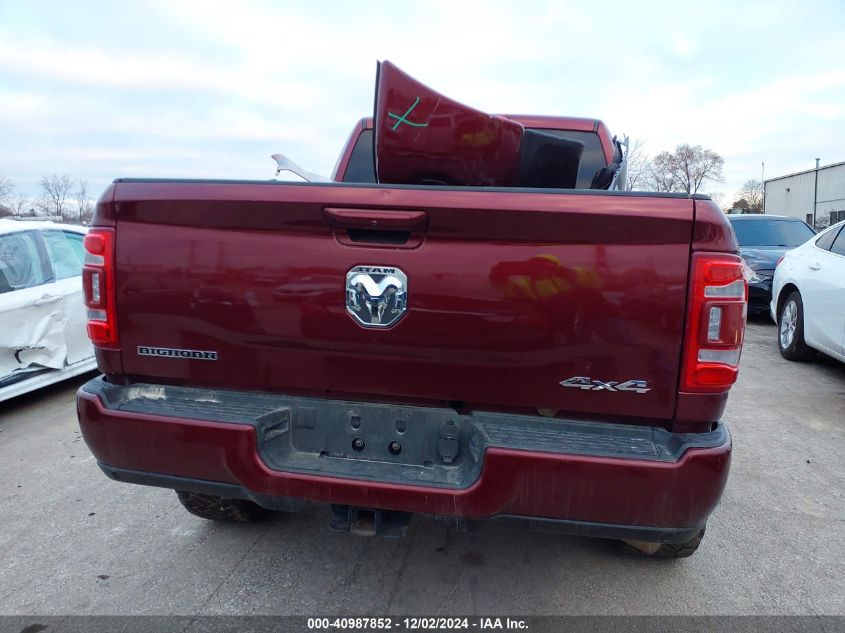 2022 Ram 2500 Big Horn 4X4 6'4 Box VIN: 3C6UR5DL5NG307277 Lot: 40987852