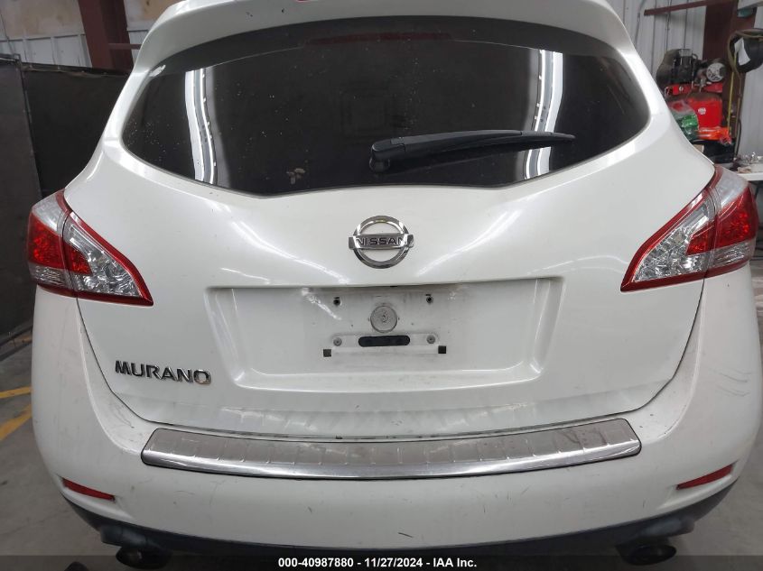 2011 Nissan Murano S VIN: JN8AZ1MU2BW056166 Lot: 40987880