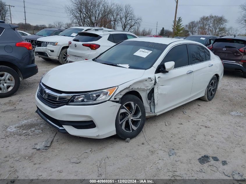 VIN 1HGCR2F39GA246440 2016 Honda Accord, LX no.2