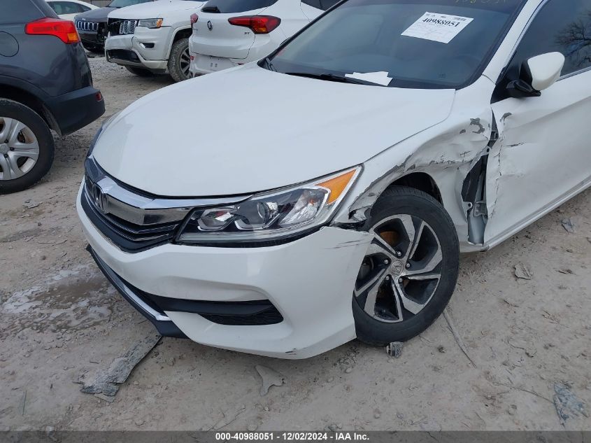 VIN 1HGCR2F39GA246440 2016 Honda Accord, LX no.6