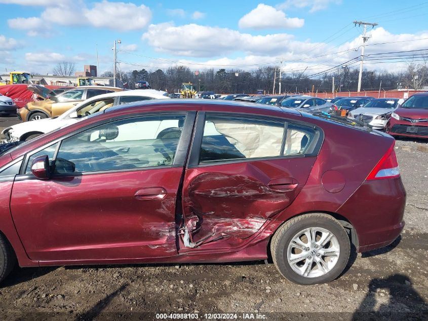 2011 Honda Insight Ex VIN: JHMZE2H75BS010941 Lot: 40988103