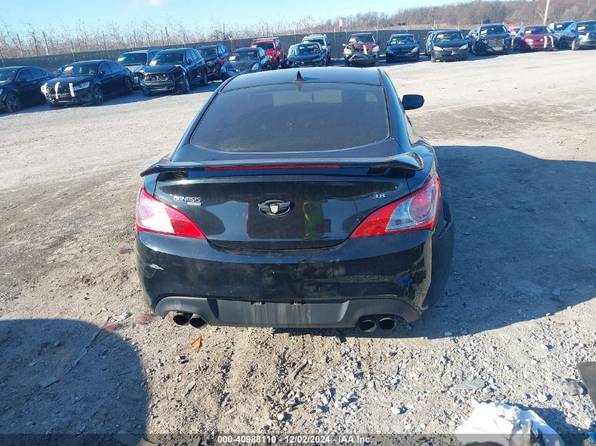 2010 Hyundai Genesis 3.8 Track VIN: KMHHU6KH8AU005045 Lot: 40988110