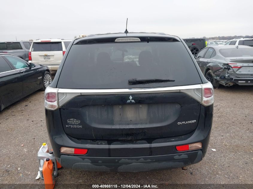 2014 Mitsubishi Outlander Se VIN: JA4AD3A31EZ002811 Lot: 40988115