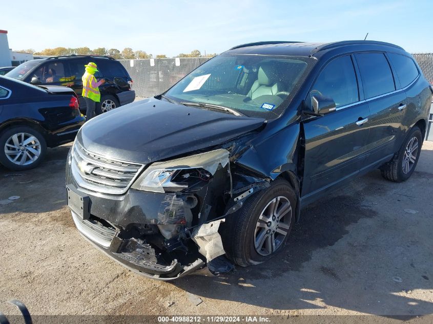 VIN 1GNKRHKD0FJ299318 2015 CHEVROLET TRAVERSE no.2