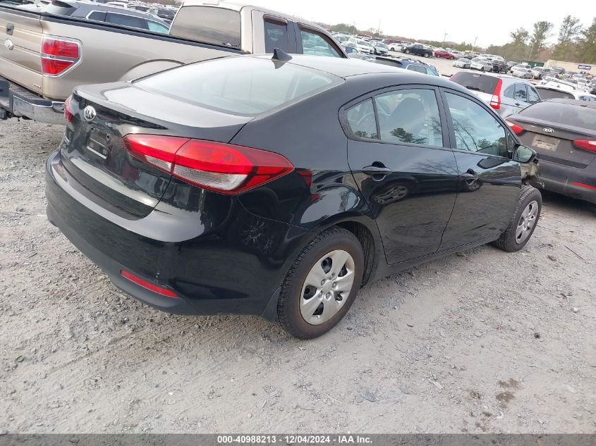 VIN 3KPFL4A75HE018873 2017 KIA Forte, LX no.4