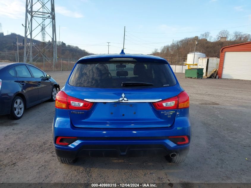 2019 Mitsubishi Outlander Sport 2.0 Se VIN: JA4AR3AU2KU023525 Lot: 40988315