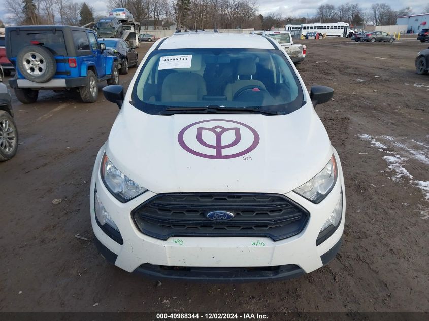 2018 Ford Ecosport S VIN: MAJ6P1SL6JC214581 Lot: 40988344