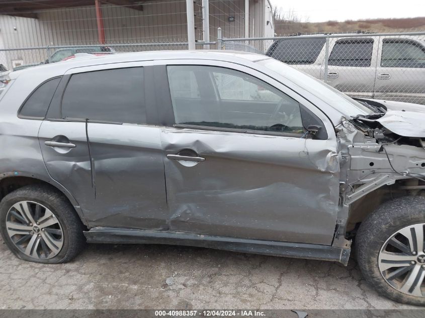 2022 Mitsubishi Outlander Sport 2.0 Es VIN: JA4ARUAU9NU015920 Lot: 40988357