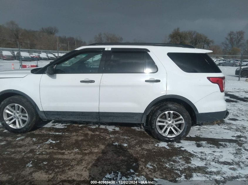 2016 Ford Explorer VIN: 1FM5K8BH5GGA75050 Lot: 40988438