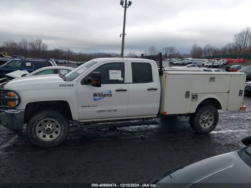 2018 CHEVROLET SILVERADO 2500HD WT - 1GC2KUEGXJZ278806