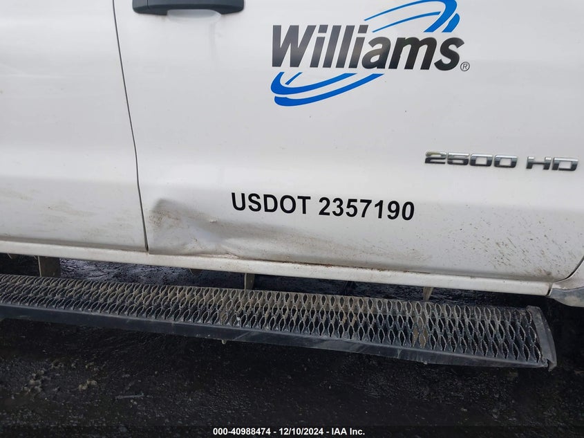 2018 CHEVROLET SILVERADO 2500HD WT - 1GC2KUEGXJZ278806