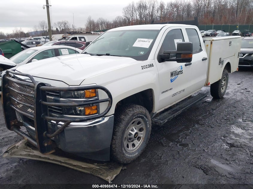2018 CHEVROLET SILVERADO 2500HD WT - 1GC2KUEGXJZ278806