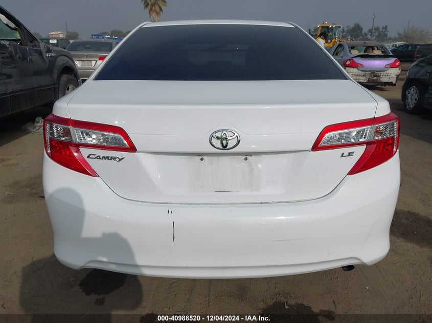 2013 TOYOTA CAMRY LE - 4T4BF1FK7DR281445