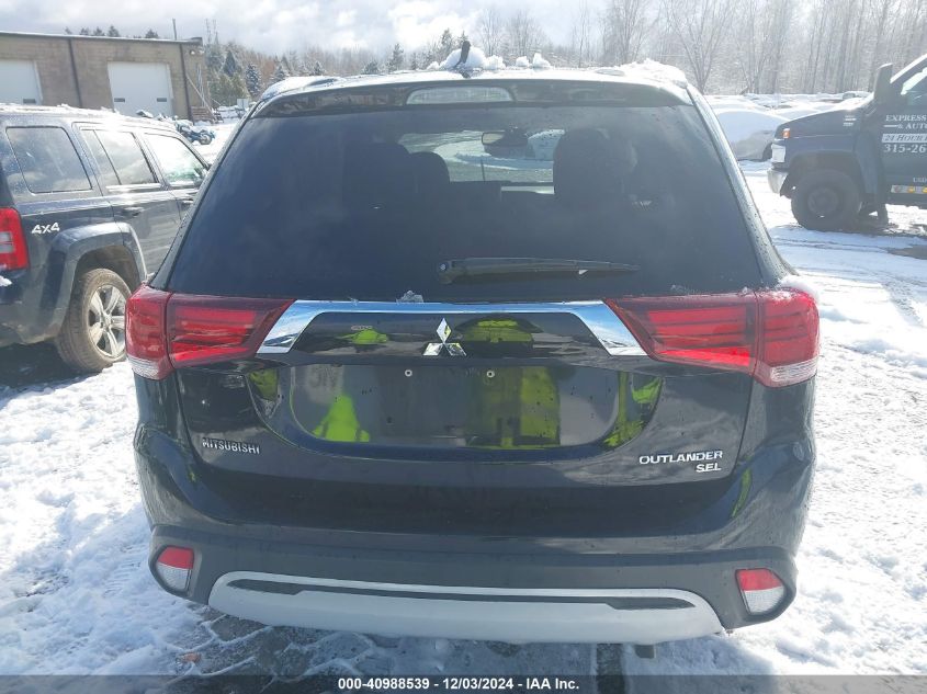 2019 Mitsubishi Outlander Sel VIN: JA4AZ3A32KJ001422 Lot: 40988539