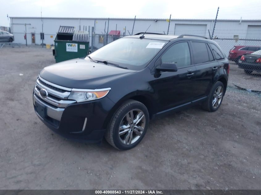 VIN 2FMDK3JC1DBB94172 2013 FORD EDGE no.2