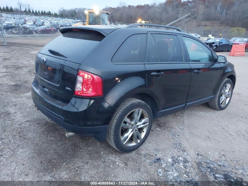 VIN 2FMDK3JC1DBB94172 2013 FORD EDGE no.4