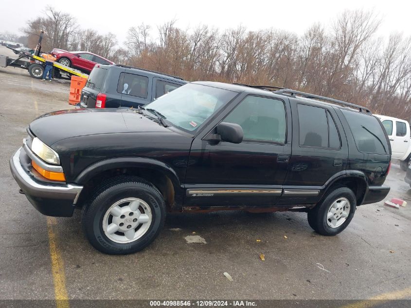 2000 Chevrolet Blazer Ls VIN: 1GNDT13W0Y2178030 Lot: 40988546