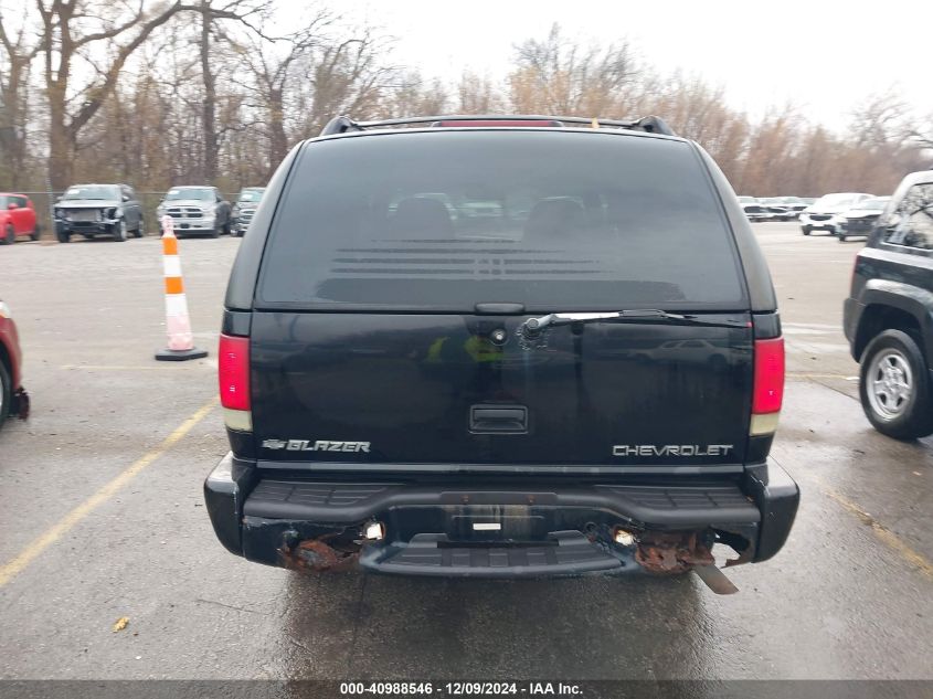 2000 Chevrolet Blazer Ls VIN: 1GNDT13W0Y2178030 Lot: 40988546