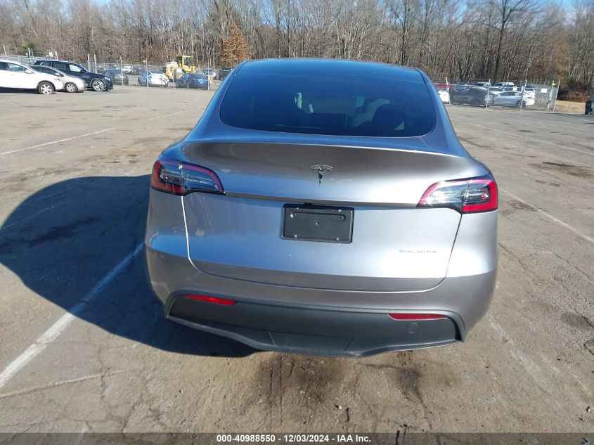 2024 Tesla Model Y Long Range Dual Motor All-Wheel Drive VIN: 7SAYGDEE1RA293948 Lot: 40988550