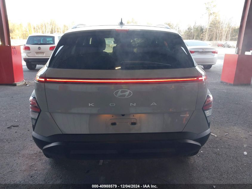 2024 Hyundai Kona Sel VIN: KM8HBCABXRU052669 Lot: 40988579