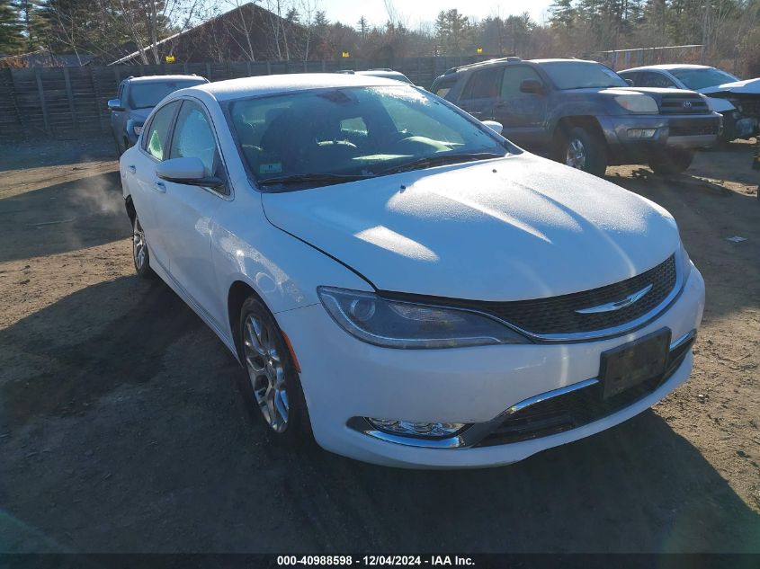 VIN 1C3CCCEG0FN523594 2015 Chrysler 200, C no.1